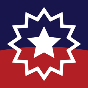 Juneteenth flag graphic